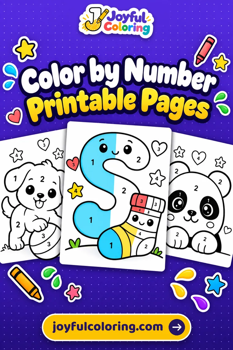 Color by number cover
