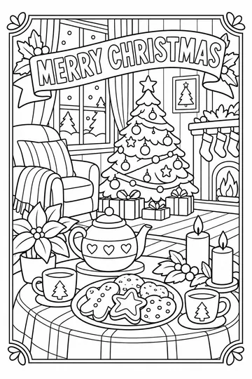 Colouring Card Easy 43+ Free Christmas Card Coloring Pages: Easy, Kids & Adults
