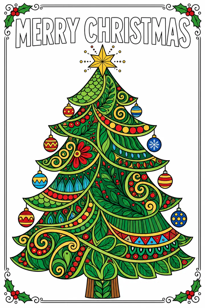 Colouring Card Easy 43+ Free Christmas Card Coloring Pages: Easy, Kids & Adults