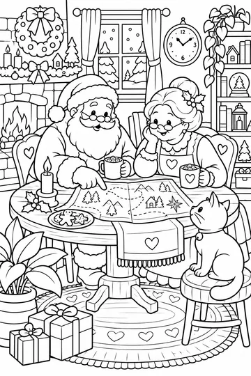 Planning the Route coloring page